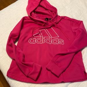 adidas Hot Pink Hoodie